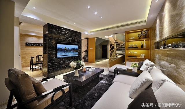 這樣的別墅裝修設計，既是對別墅的尊重又是建筑形態(tài)的精確洞察！