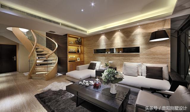 這樣的別墅裝修設計，既是對別墅的尊重又是建筑形態(tài)的精確洞察！