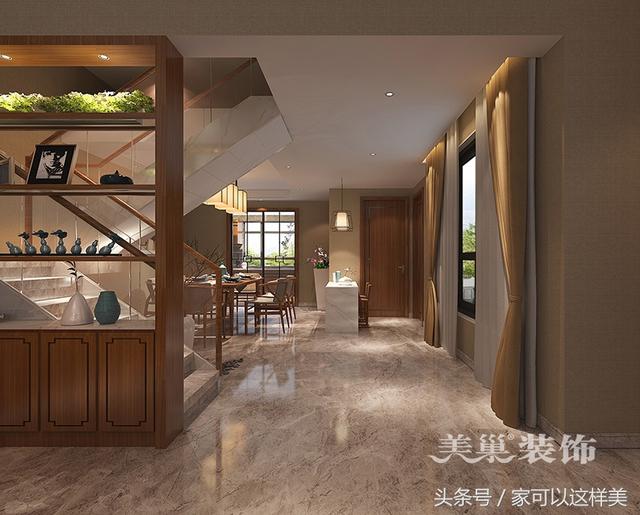 鄭州新中式風(fēng)格，300平別墅還是中國(guó)風(fēng)看起來(lái)更大氣美觀！