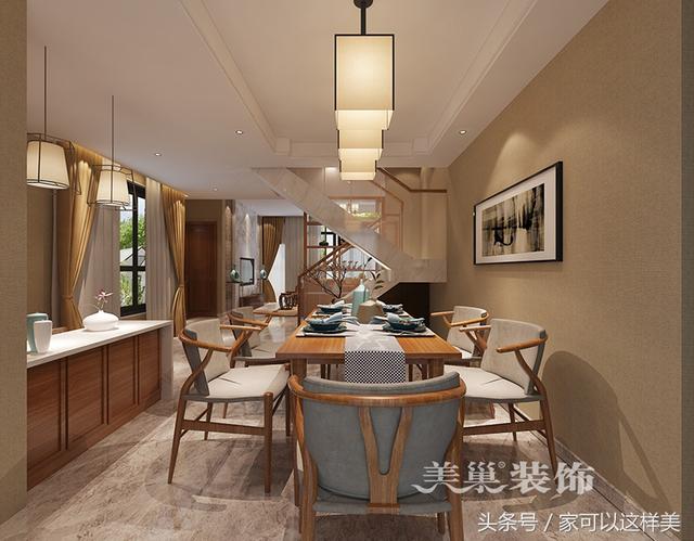 鄭州新中式風(fēng)格，300平別墅還是中國(guó)風(fēng)看起來(lái)更大氣美觀！