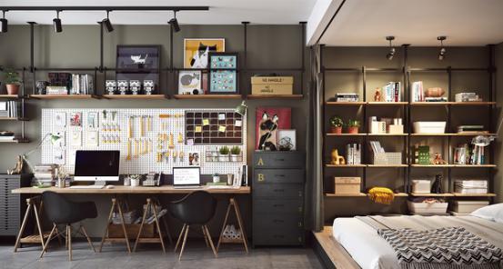 本以為小戶(hù)型公寓不好設(shè)計(jì)，沒(méi)想到裝出來(lái)這么美！堪比大別墅！