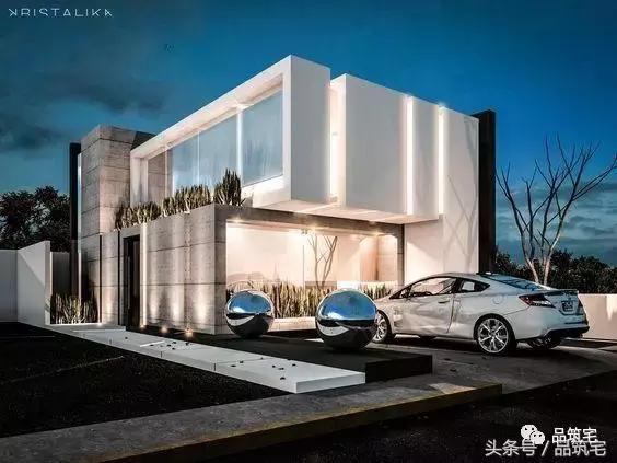 12套顏值逆天的現(xiàn)代別墅，簡直是別墅界的一股清流！