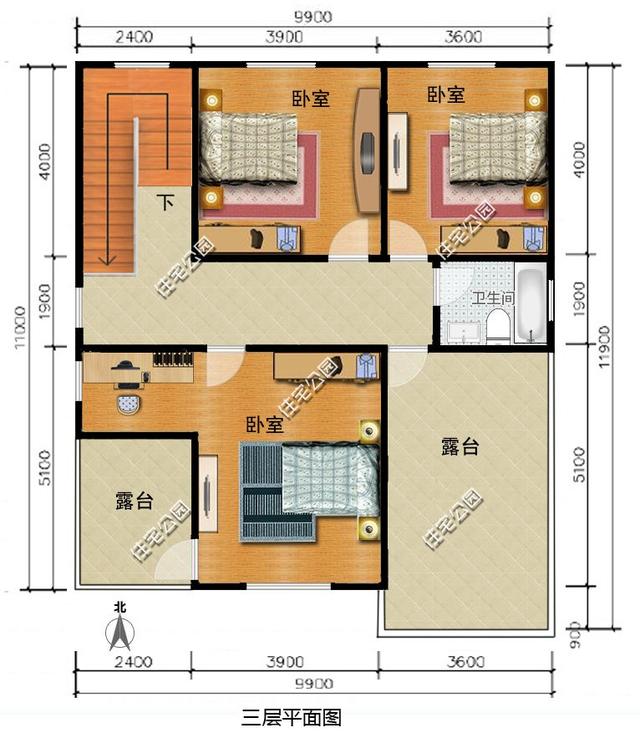 南方農(nóng)村自建別墅，這兩套戶型最受歡迎，你們村有么？