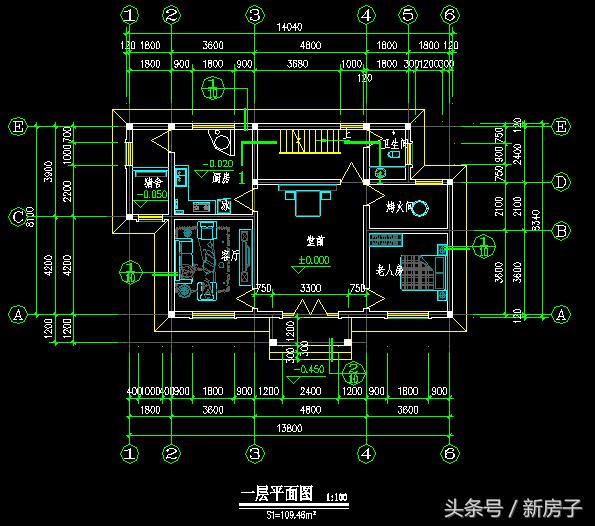 三層13.8×8.10農(nóng)村自建房！