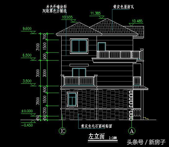 三層13.8×8.10農(nóng)村自建房！