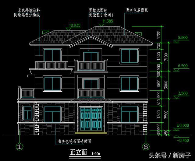 三層13.8×8.10農(nóng)村自建房！
