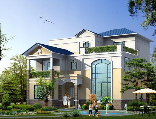 農(nóng)村小伙建了套新式別墅，居然比效果圖還好看！