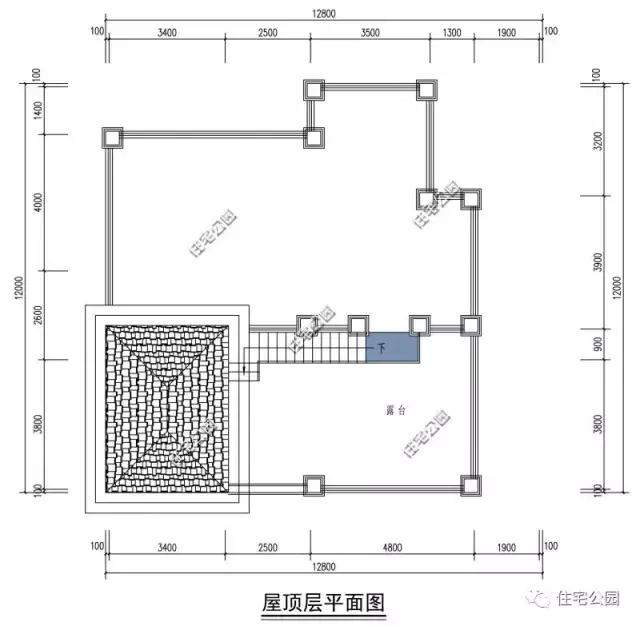 12X13米農(nóng)村別墅設(shè)計(jì)，造價(jià)25萬，實(shí)用！