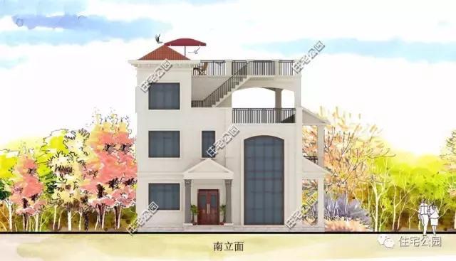 12X13米農(nóng)村別墅設(shè)計(jì)，造價(jià)25萬，實(shí)用！