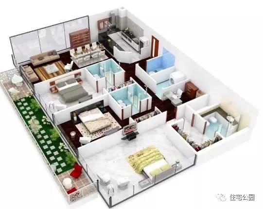 農(nóng)村別墅是該換個角度了，3D全景展示看的更清楚！