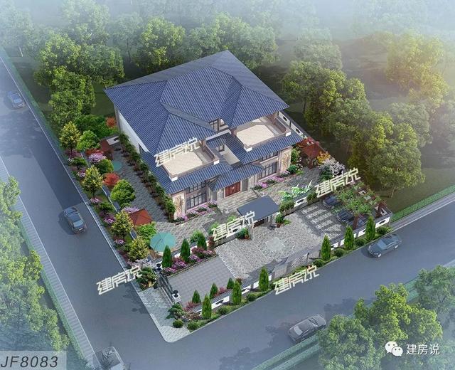 3套鄉(xiāng)村自建別墅施工圖，附完工實景照，建房要趁早