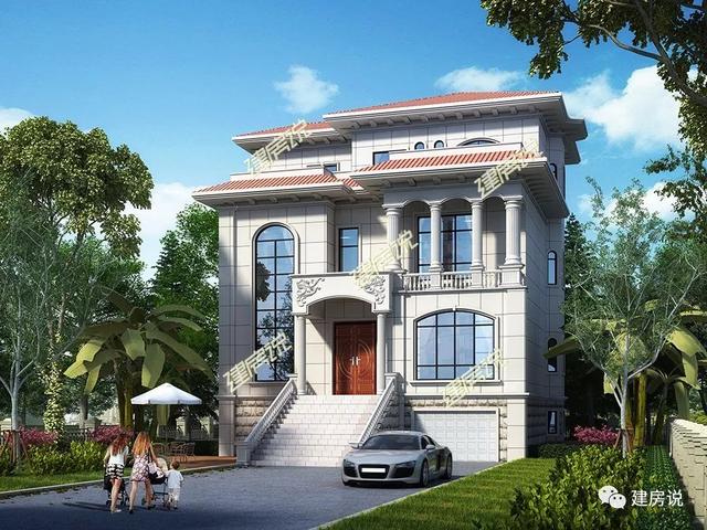 3套鄉(xiāng)村自建別墅施工圖，附完工實景照，建房要趁早