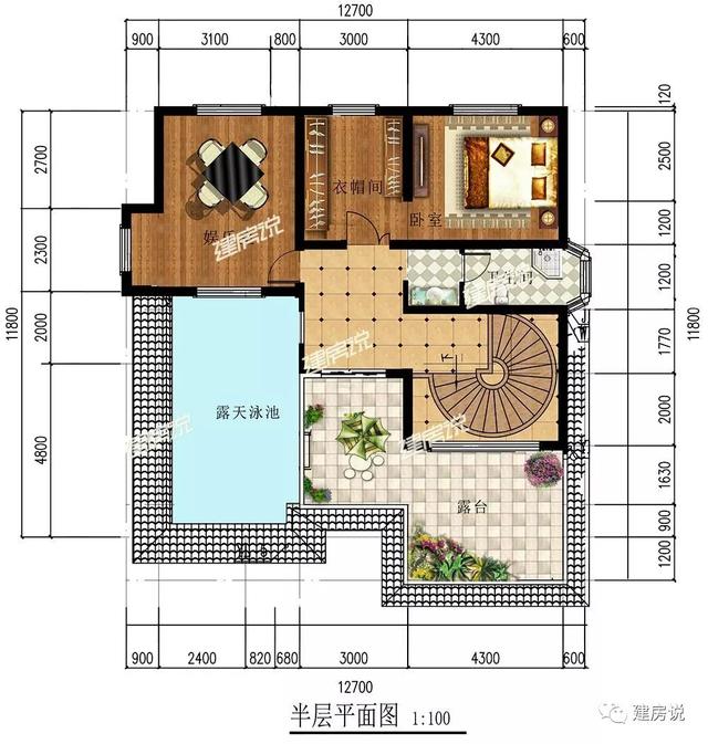 3套鄉(xiāng)村自建別墅施工圖，附完工實景照，建房要趁早