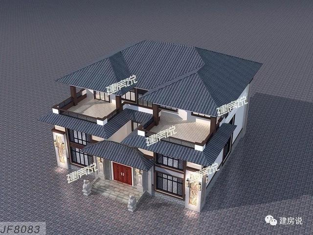 3套鄉(xiāng)村自建別墅施工圖，附完工實景照，建房要趁早