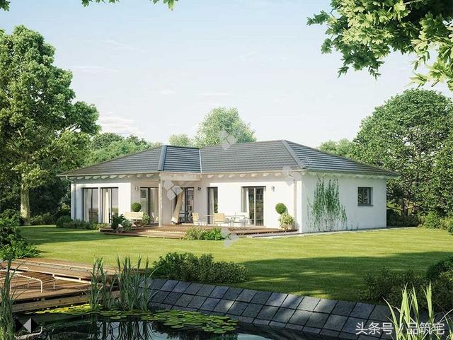 5套一層自建平房戶型圖，有20萬就能隨便挑著建