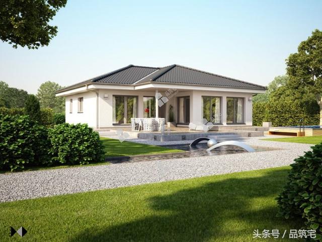 5套一層自建平房戶型圖，有20萬就能隨便挑著建