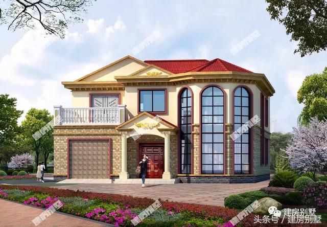 3棟好評率高的二層自建房戶型圖，20萬左右可以建