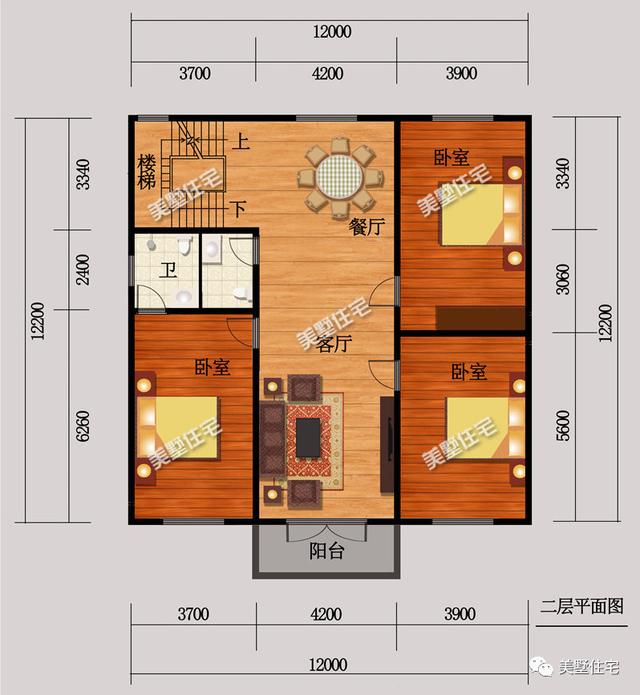 10款面寬12米的農(nóng)村別墅設(shè)計方案圖，看過的都狂點贊