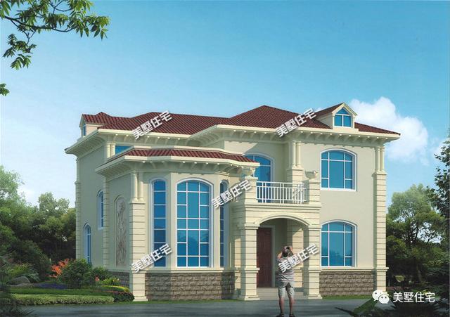 10款面寬12米的農(nóng)村別墅設(shè)計方案圖，看過的都狂點贊