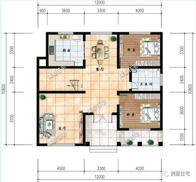 10款面寬12米的農(nóng)村別墅設(shè)計方案圖，看過的都狂點贊