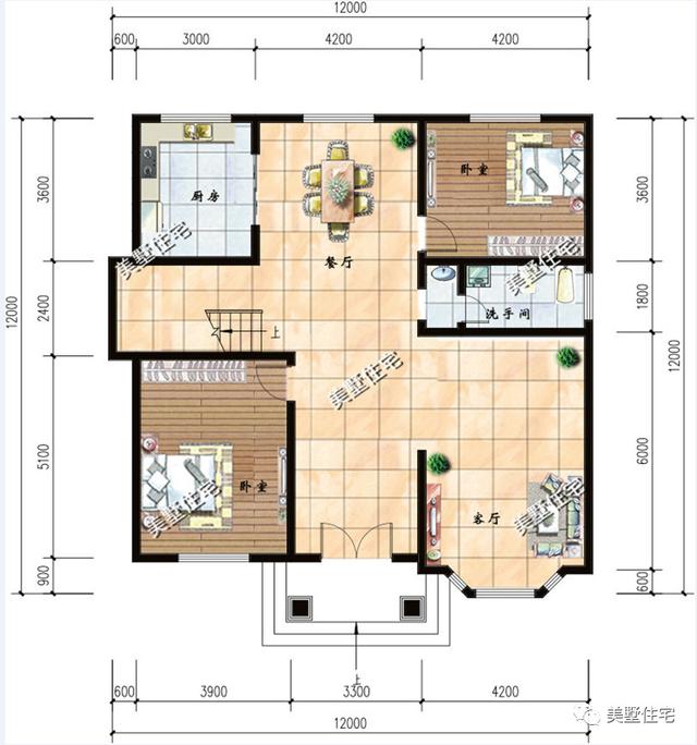 10款面寬12米的農(nóng)村別墅設(shè)計方案圖，看過的都狂點贊
