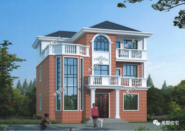 10款面寬12米的農(nóng)村別墅設(shè)計方案圖，看過的都狂點贊