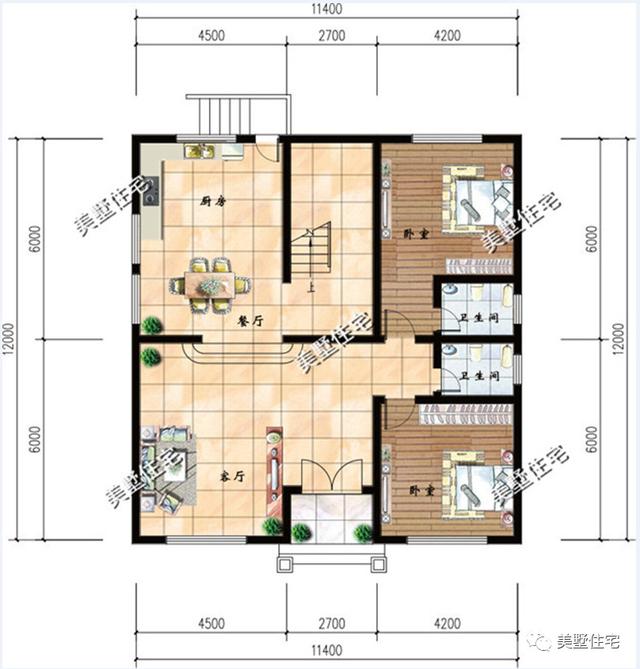 10款面寬12米的農(nóng)村別墅設(shè)計方案圖，看過的都狂點贊