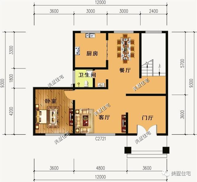 10款面寬12米的農(nóng)村別墅設(shè)計方案圖，看過的都狂點贊