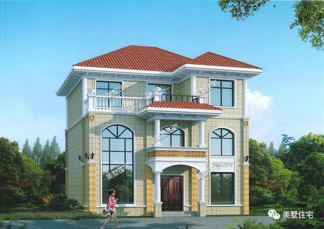 10款面寬12米的農(nóng)村別墅設(shè)計方案圖，看過的都狂點贊