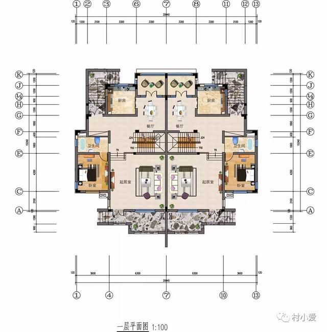 兄弟倆回家鄉(xiāng)自建雙拼別墅，有車庫有庭院，看完不信你不贊