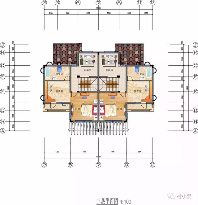兄弟倆回家鄉(xiāng)自建雙拼別墅，有車庫有庭院，看完不信你不贊
