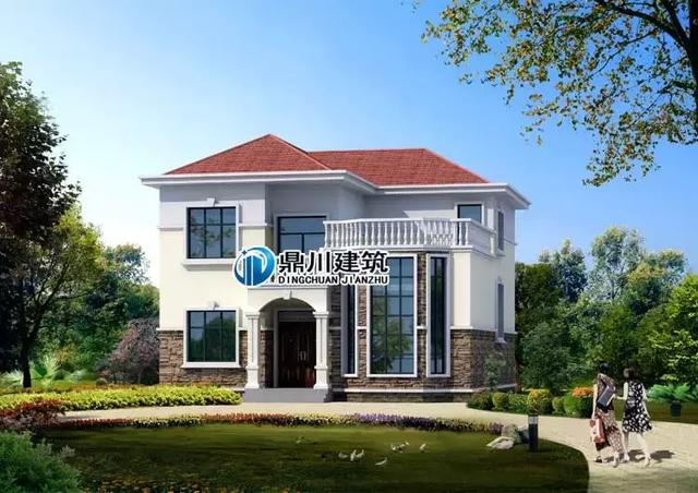 回老家自建二層別墅全記錄，附效果圖和戶型圖【多圖】