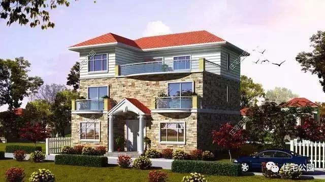 河南農(nóng)村40萬自建三層樓房，性價比讓人羨慕