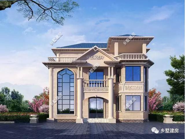 回村的誘惑，40萬自建農(nóng)村別墅，村長家蓋得實在是美到爆炸！