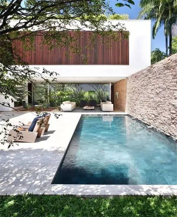 15個絕美的別墅泳池效果圖，讓你體會什么叫夏天的味道！