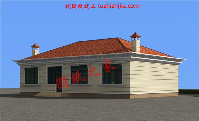 農(nóng)村蓋平房設(shè)計大全圖，鄉(xiāng)下建房一層戶型圖及效果圖