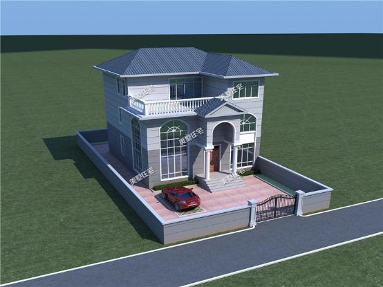 農(nóng)村建別墅怎能沒小院？6款帶小院設(shè)計圖，種菜、養(yǎng)雞都可以