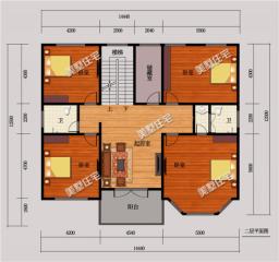 農(nóng)村建別墅怎能沒小院？6款帶小院設(shè)計圖，種菜、養(yǎng)雞都可以