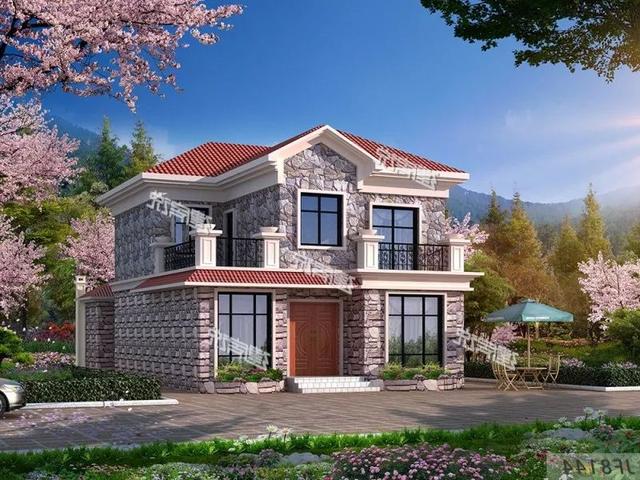 5套占地100平左右的別墅戶型圖，不攀比，夠住就好