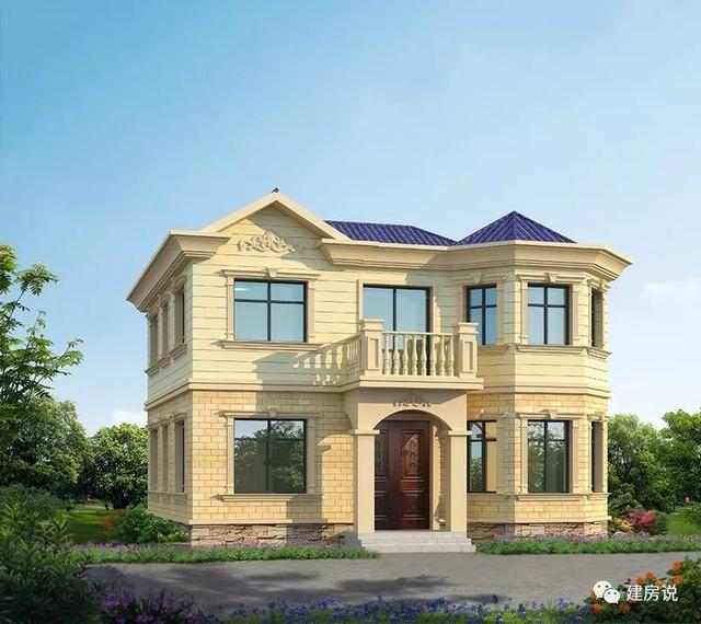 5套占地100平左右的別墅戶型圖，不攀比，夠住就好