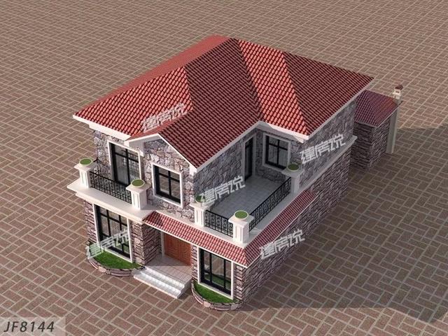 5套占地100平左右的別墅戶型圖，不攀比，夠住就好