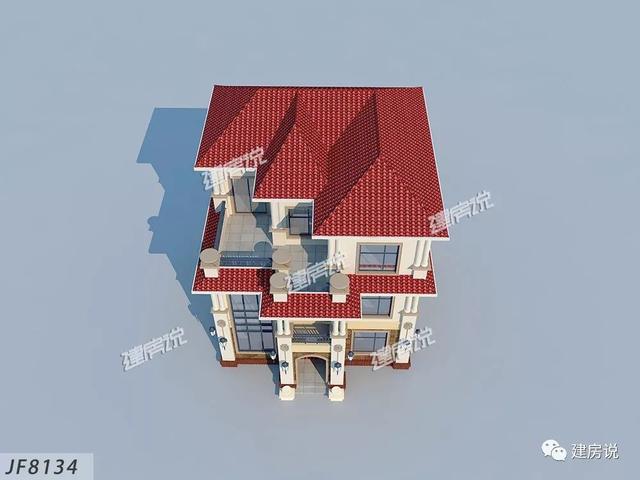 5套占地100平左右的別墅戶型圖，不攀比，夠住就好