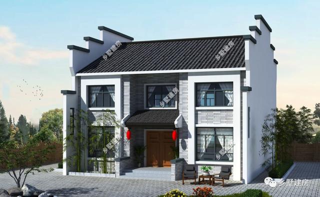 10套風(fēng)格迥異的農(nóng)村住宅效果圖，一二三層的都有哦