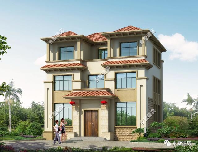 10套風(fēng)格迥異的農(nóng)村住宅效果圖，一二三層的都有哦