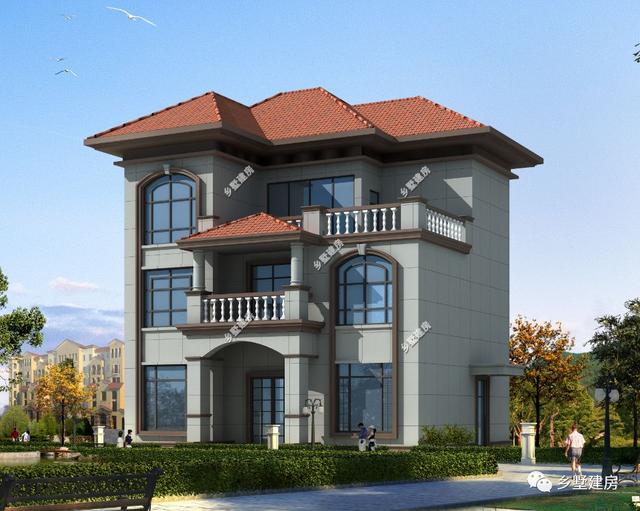 10套風(fēng)格迥異的農(nóng)村住宅效果圖，一二三層的都有哦