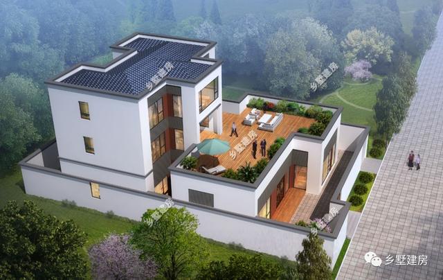 10套風(fēng)格迥異的農(nóng)村住宅效果圖，一二三層的都有哦