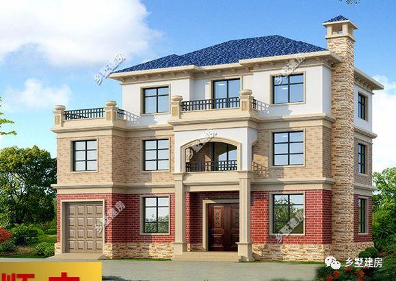 10套風(fēng)格迥異的農(nóng)村住宅效果圖，一二三層的都有哦