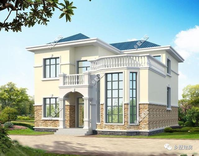10套風(fēng)格迥異的農(nóng)村住宅效果圖，一二三層的都有哦