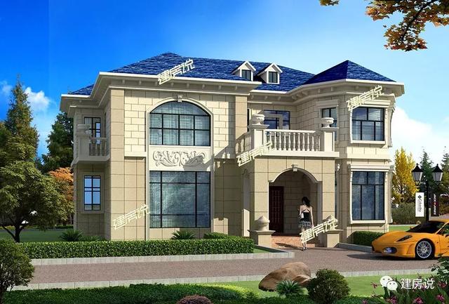 120平米的二層高端別墅設(shè)計(jì)，戶型經(jīng)典、實(shí)用！