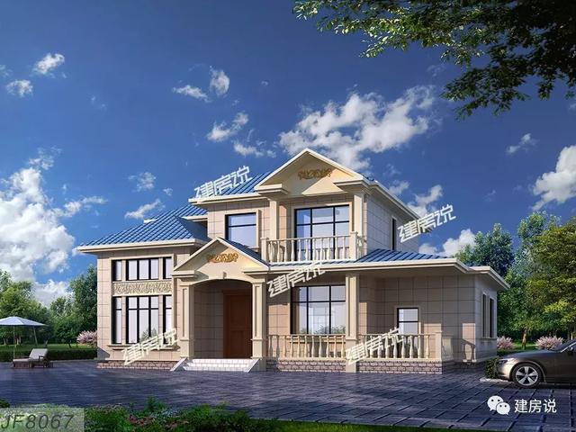 120平米的二層高端別墅設(shè)計(jì)，戶型經(jīng)典、實(shí)用！